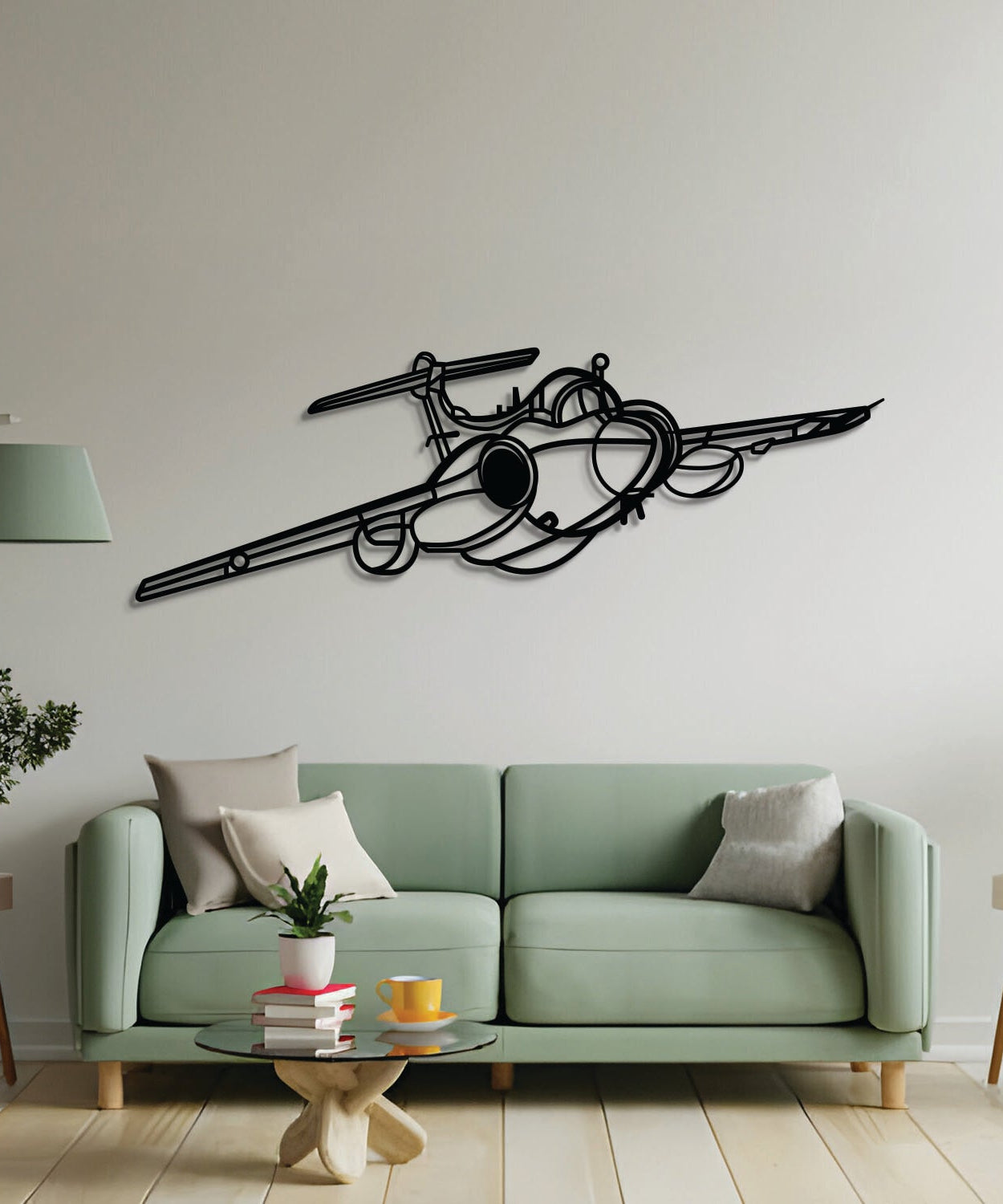 Buccaneer Mk2 Flugzeug-Wandkunst aus Metall – NCP0527