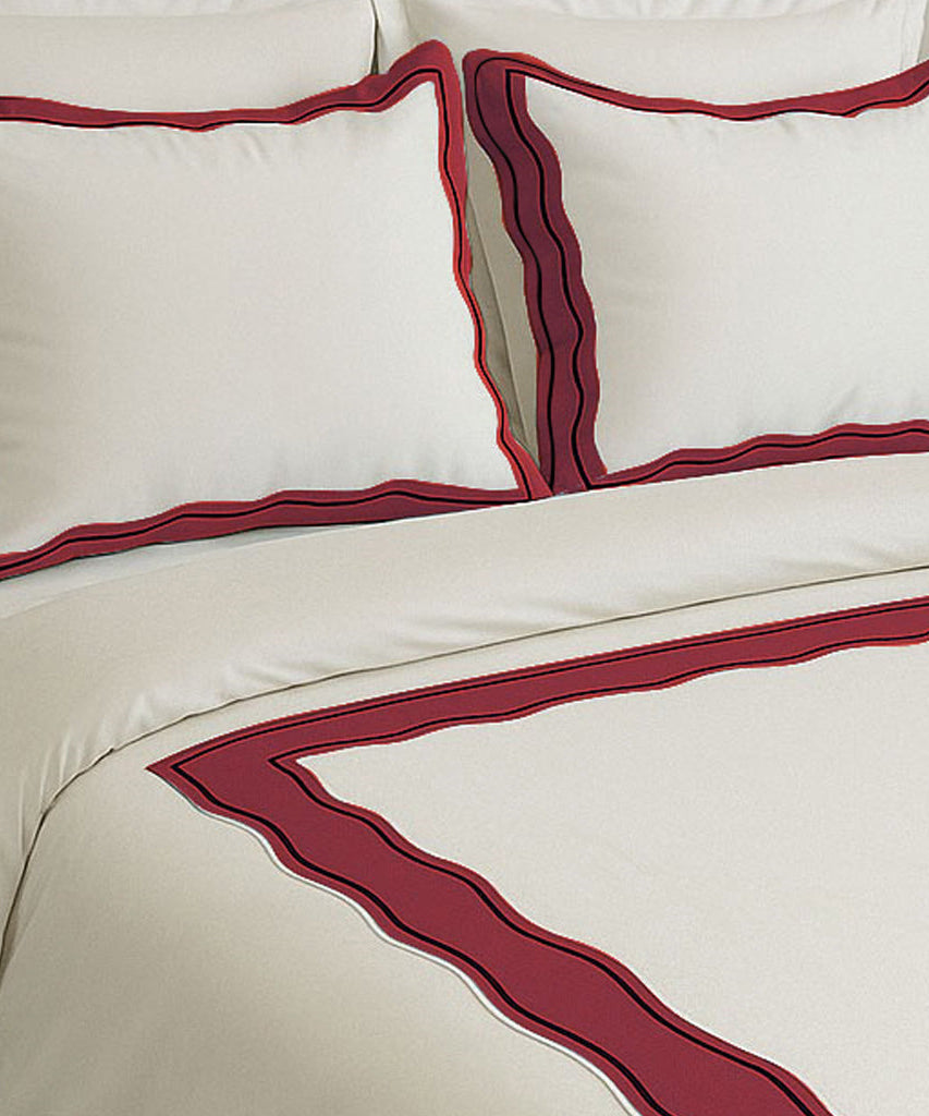 Sagrisa Applique Embroidery Cotton Duvet Cover Set
