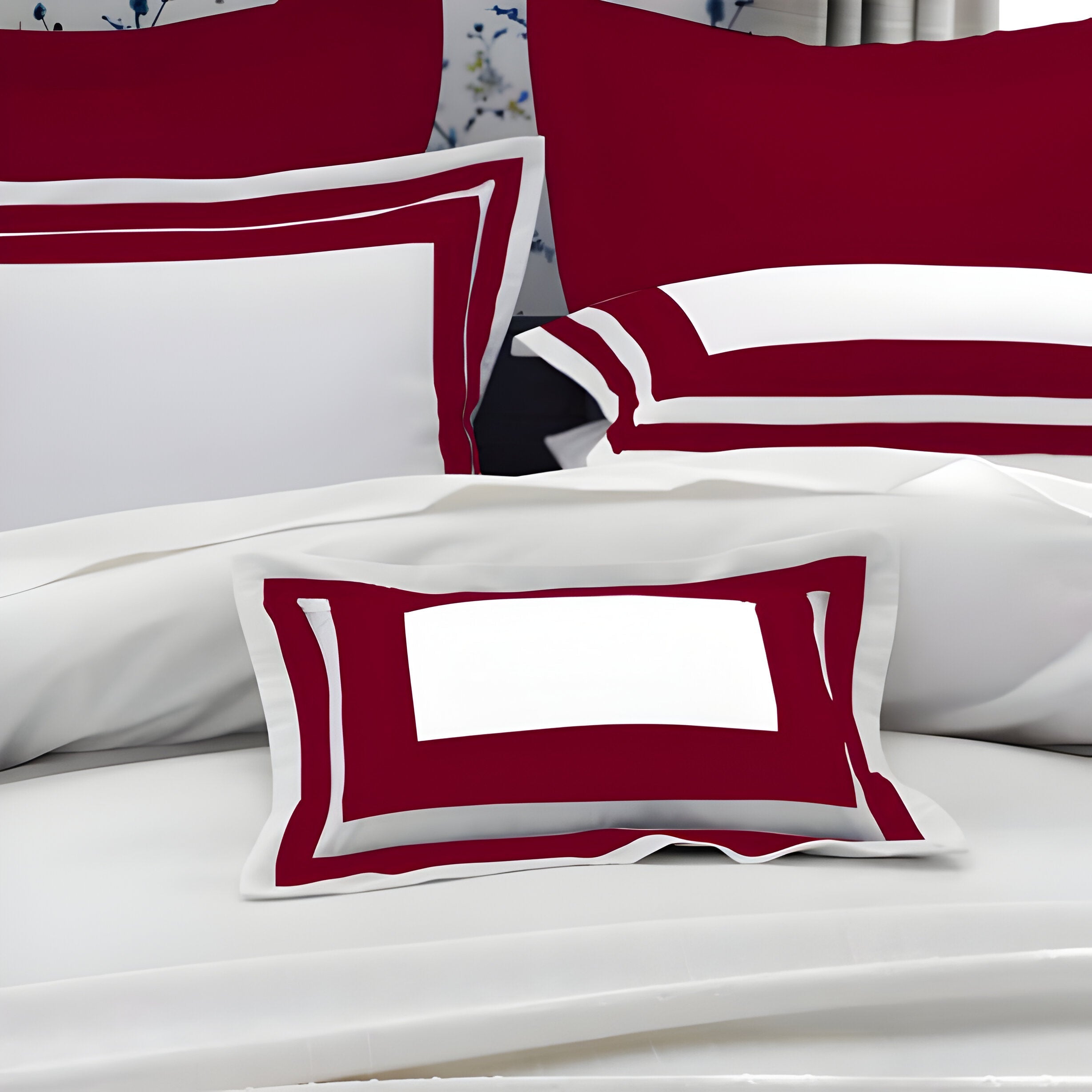 400TC Cotton Sateen Double Border Frame Duvet Cover Set