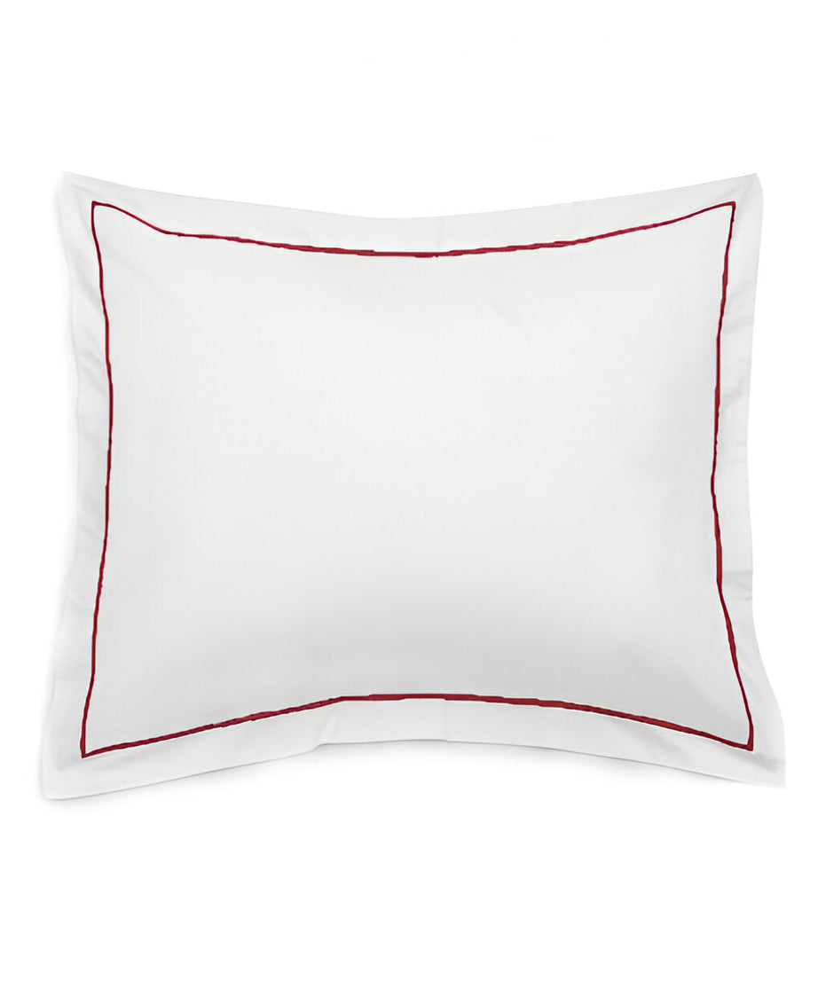 400TC Single Embroidery Sateen Solid Cotton Round Duvet Cover Set