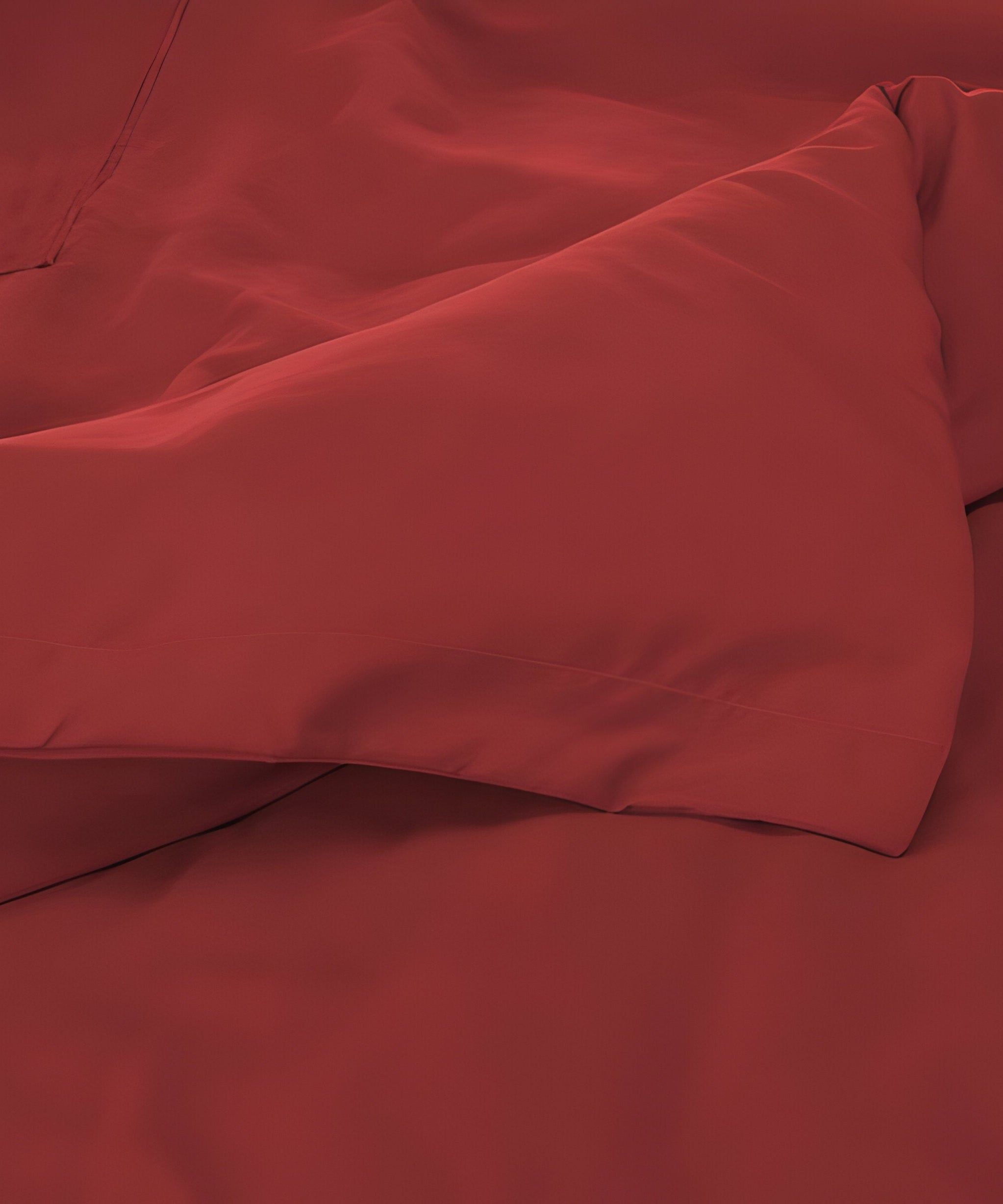 400TC Cotton Luxurious Single Embroidery Sateen Solid Duvet Cover Set