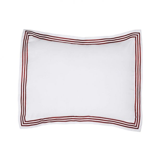 400TC Cotton Triple Embroidery Sateen Solid Round Duvet Cover Set