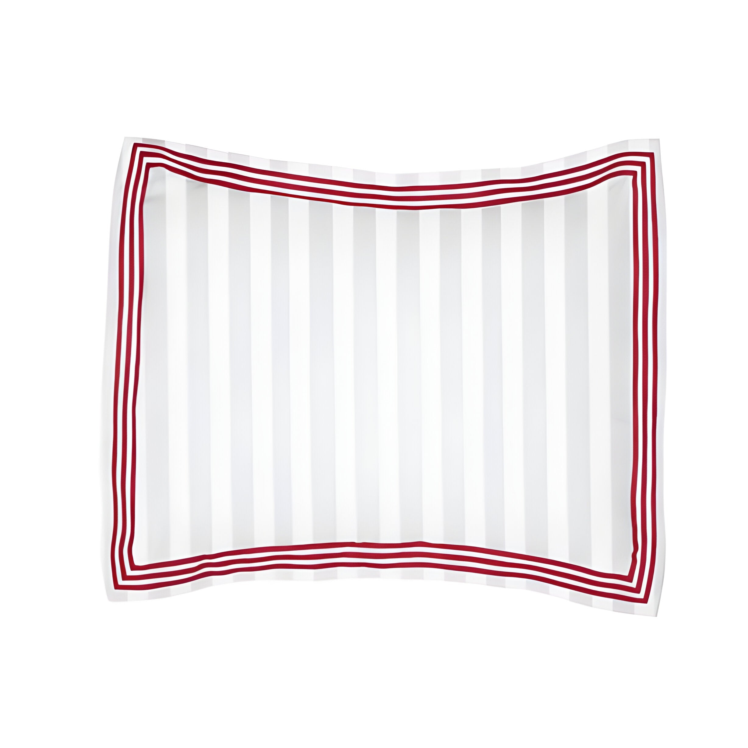 400TC Cotton Sateen Triple Edge Embroidery Stripe Duvet Cover Set