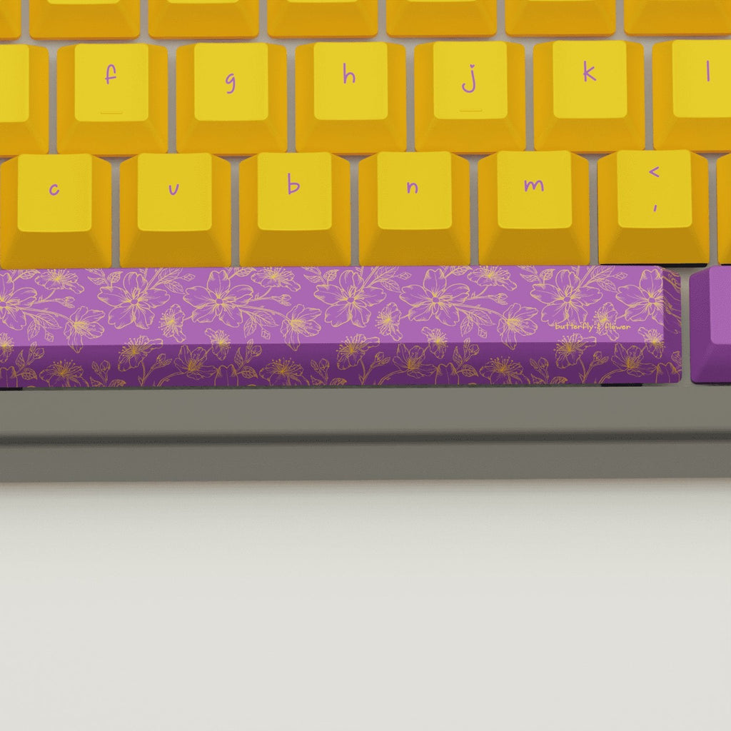 Butterfly Design Keycaps and Mechanical Keyboard