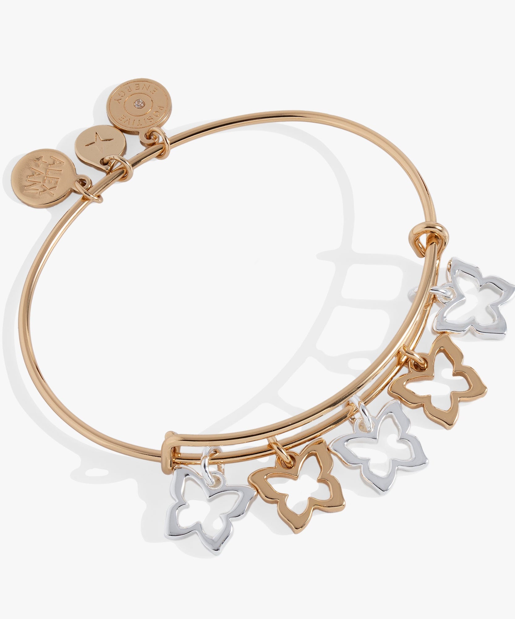 Butterfly Multi-Charm Bangle
