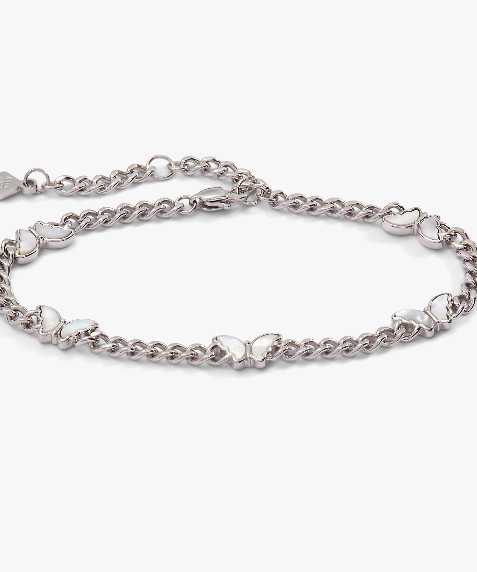 Butterfly Curb Chain Bracelet