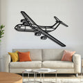C-141B Starlifter Angle Metal Aircraft Wall Art - NCP0532