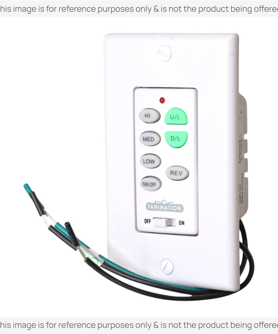 Anderic Substitute for Fanimation C23 Wall Switch Ceiling Fan Remote Control with UP & DOWN light and Rev UC-9051T [CHQ9051T Wireless]