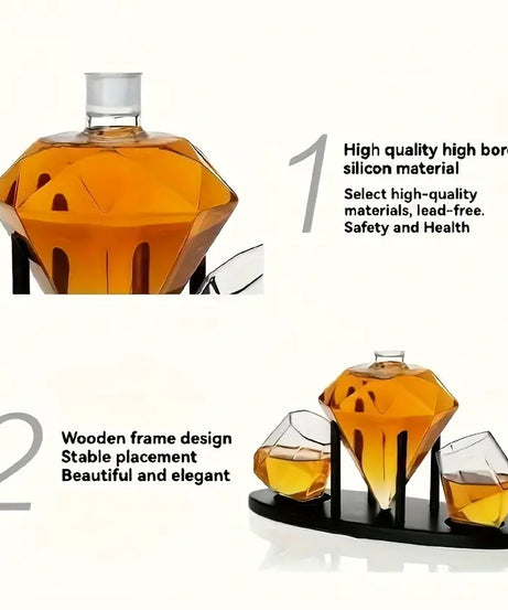 Diamond Decanter Gift Set