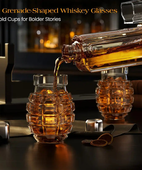 Sniper Whiskey Decanter Set