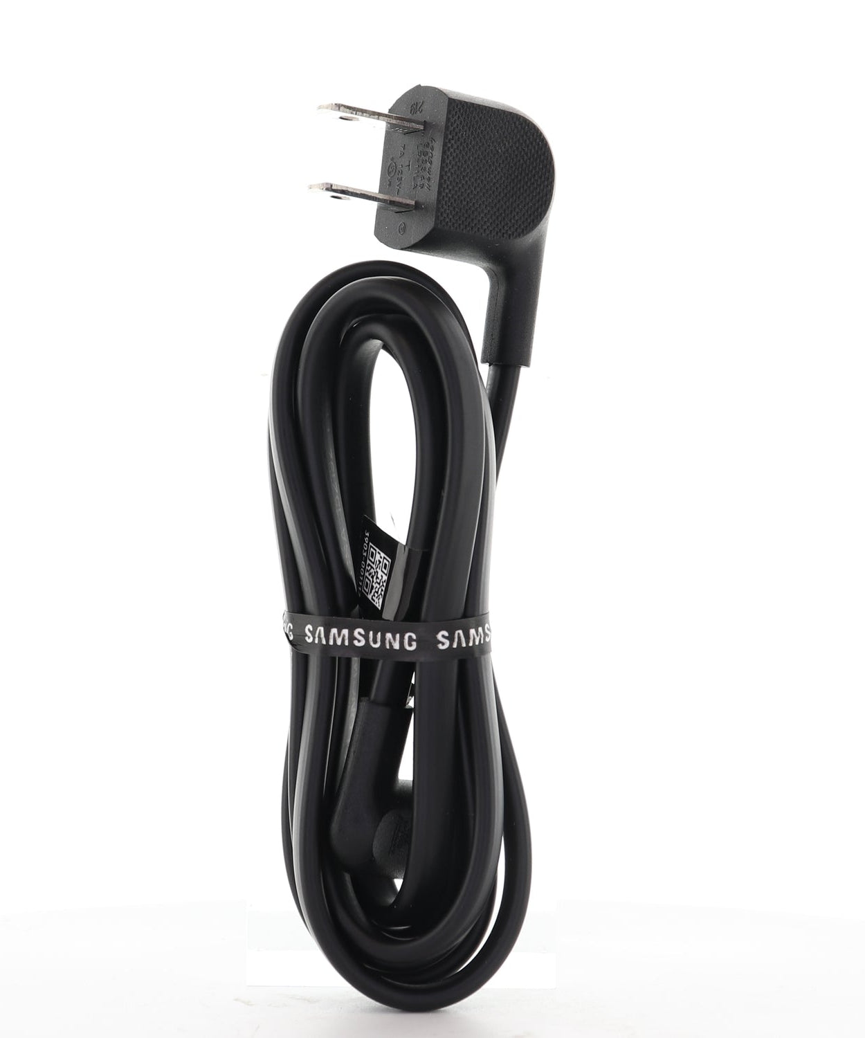 Samsung 3903-001117 AC Power Cable | Elbow C7 figure-8 to Elbow 2-Prong Male Connector | Non-Polarized – 3903001117 5 Foot