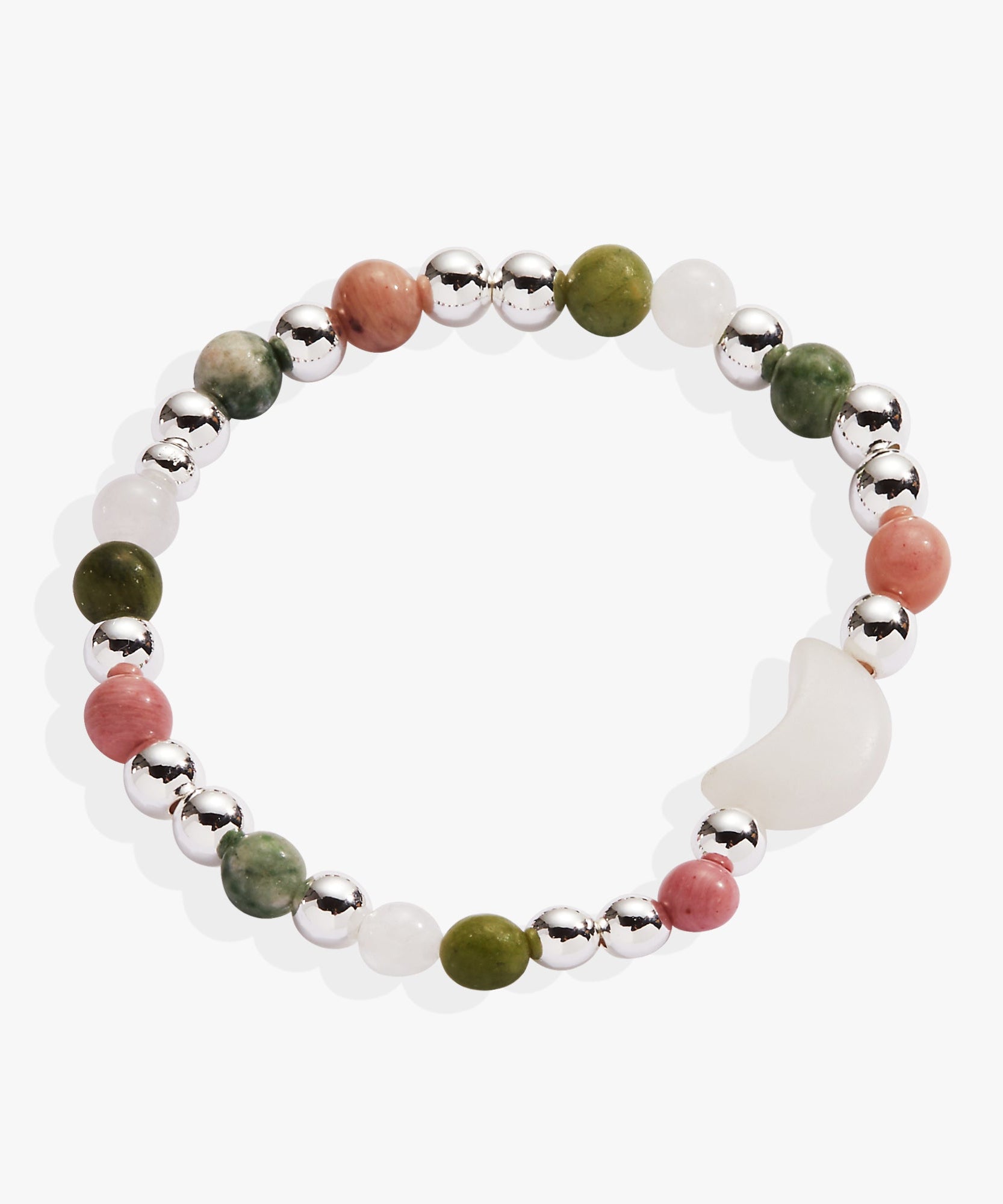 Moon Healing Stone Stretch Bracelet