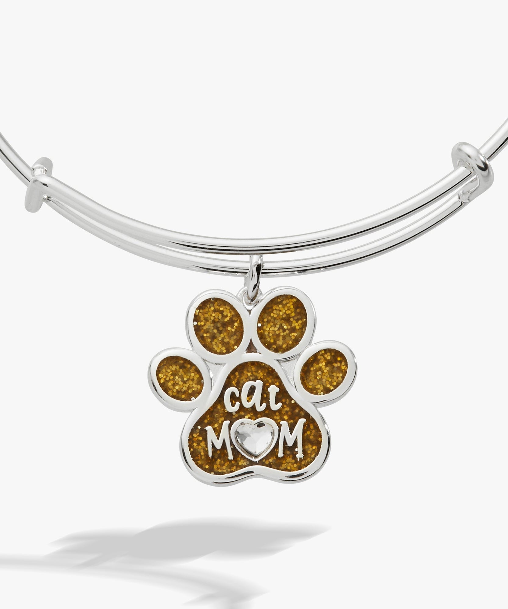 Cat Mom Charm Bangle