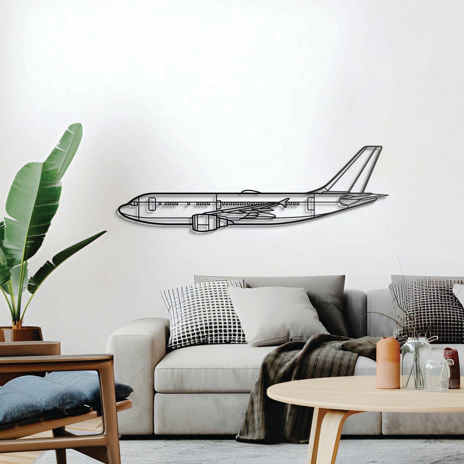 CC-150 Polaris Metallflugzeug Wandkunst - NCP0468