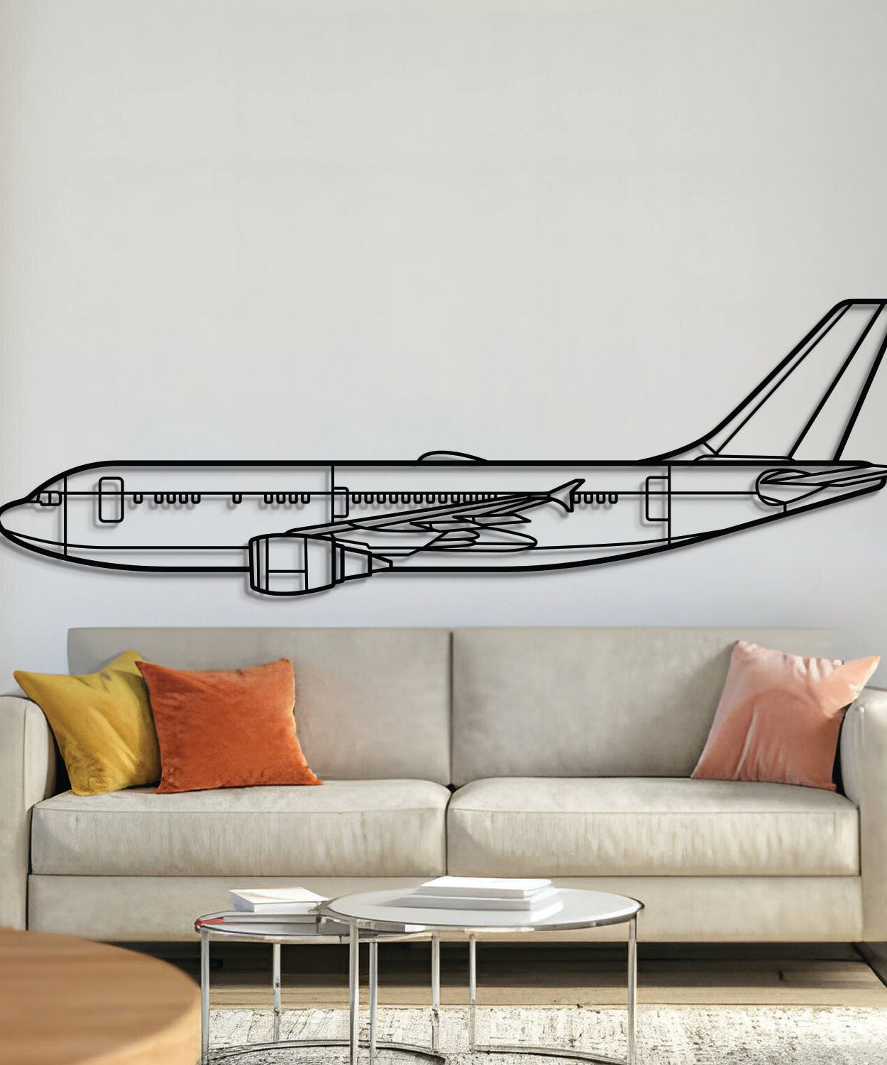 CC-150 Polaris Metallflugzeug Wandkunst - NCP0468