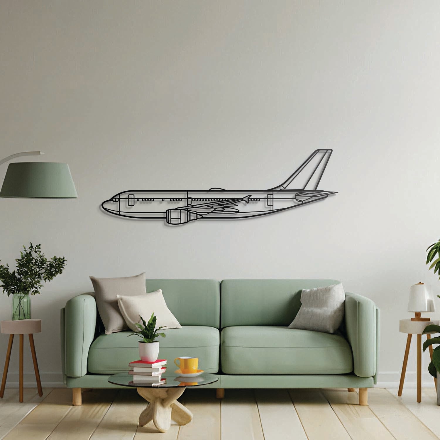 CC-150 Polaris Metallflugzeug Wandkunst - NCP0468