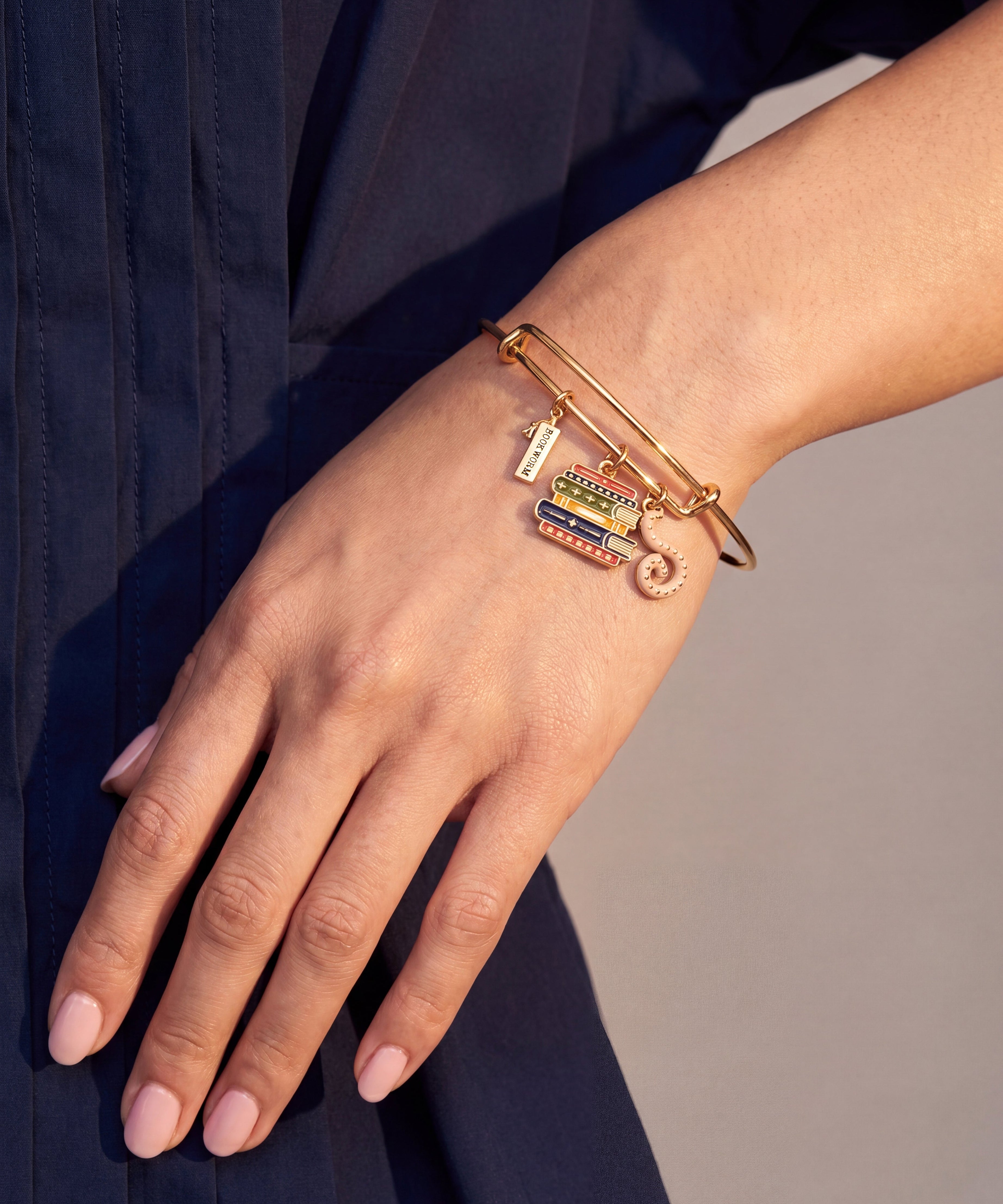 Book Club Multicharm Bangle