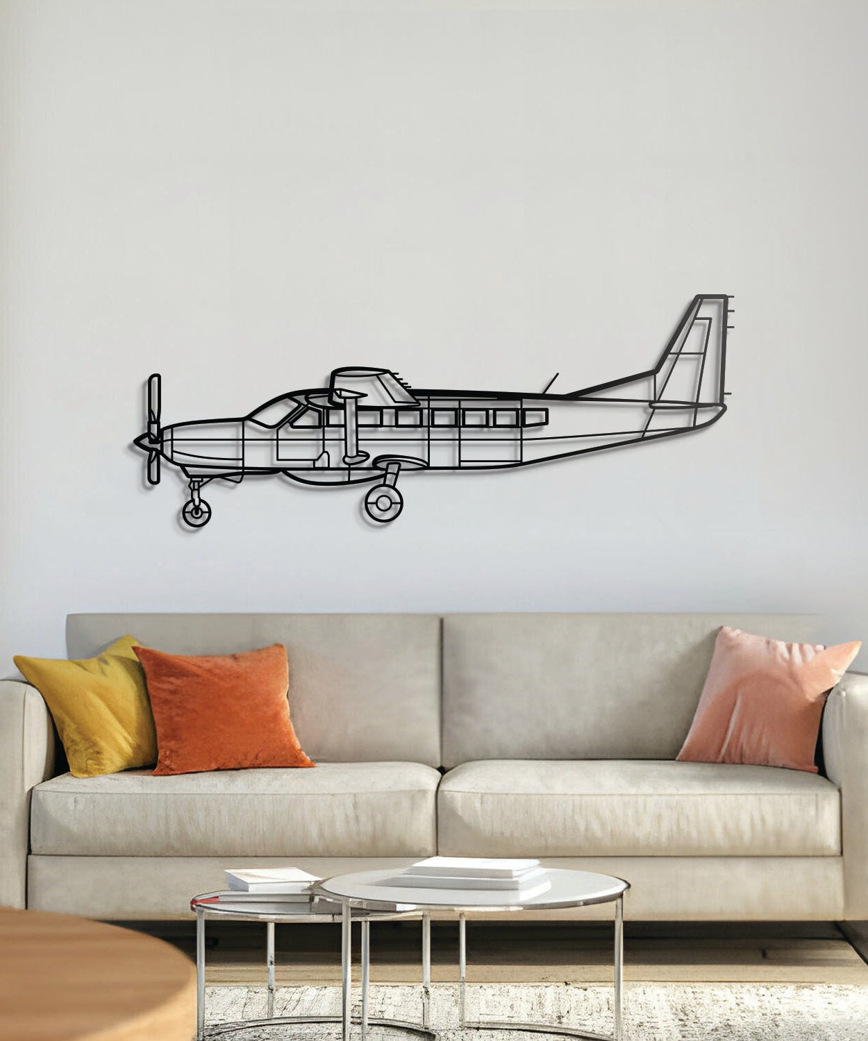 208B Grand Caravan EX Metallflugzeug Wandbild - NCP0155