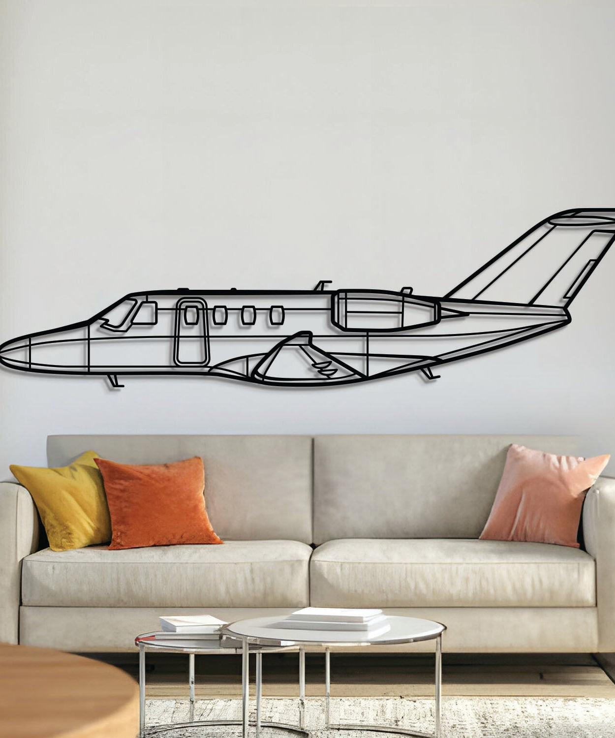 Citation M2 Metall-Flugzeug-Wandbild - NCP0267