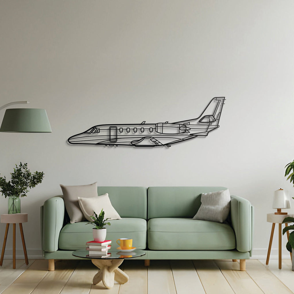 Citation XLS Metal Aircraft Wall Art - NCP0051