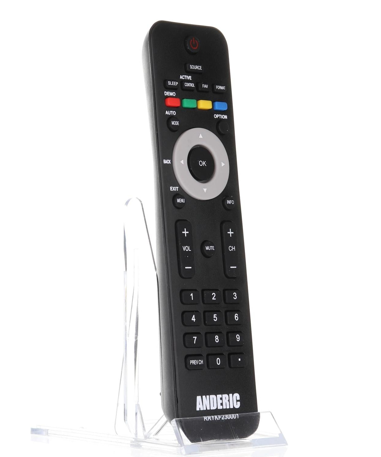 Anderic RRYKF230001 Standard TV Remote Control for Philips YKF230001 and Similar Non-Smart TVs | No Programming | IR - RRYKF230001