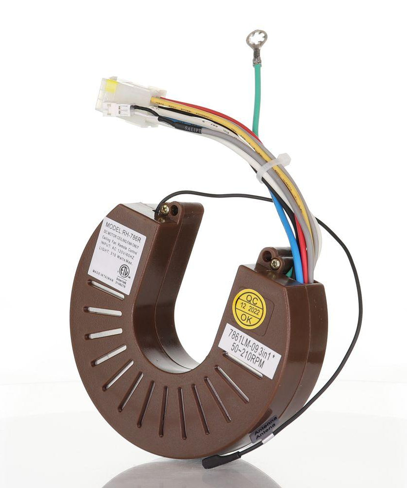 Anderic RH786R Replacement Ceiling Fan Receiver for Casablanca Stealth, Panama, Holliston | RH-786R, 7861LM-09