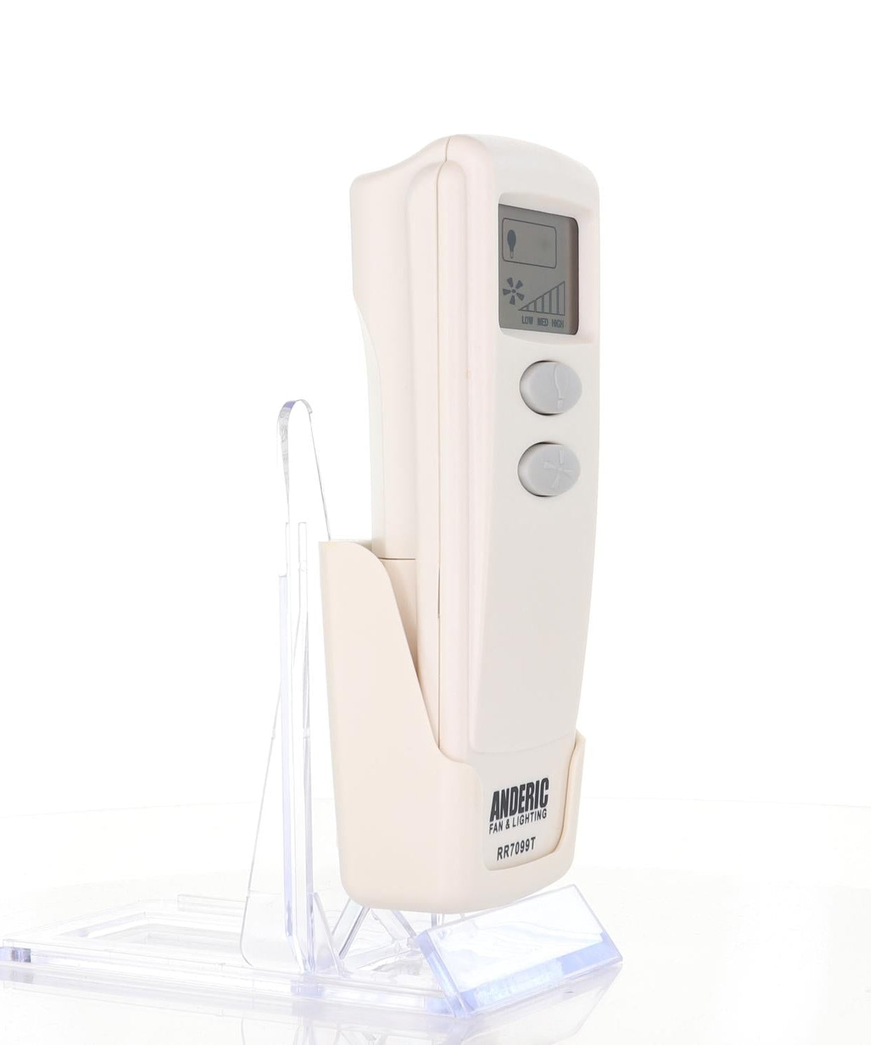 Anderic RR7099T Replacement Ceiling Fan Remote Control with LCD | CHQ8BT7098T