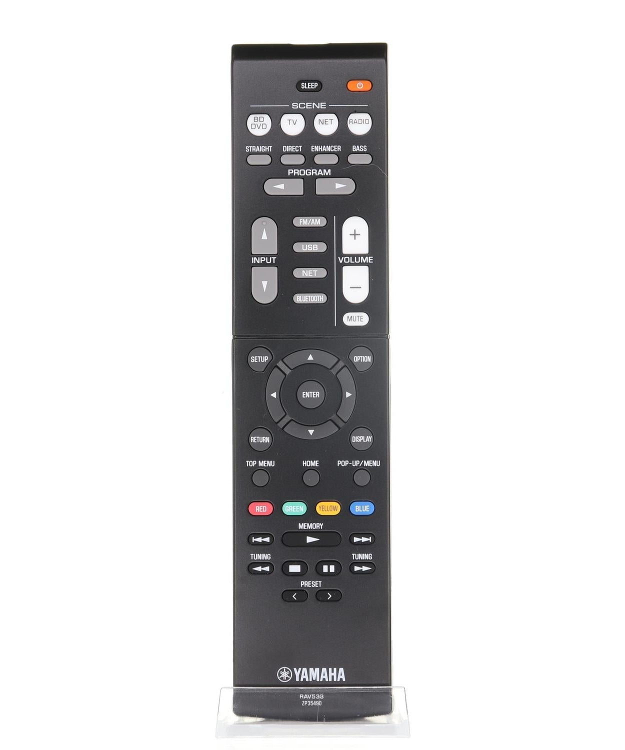 Yamaha RAV533 A/V RECEIVER IR Remote Control - ZP354900