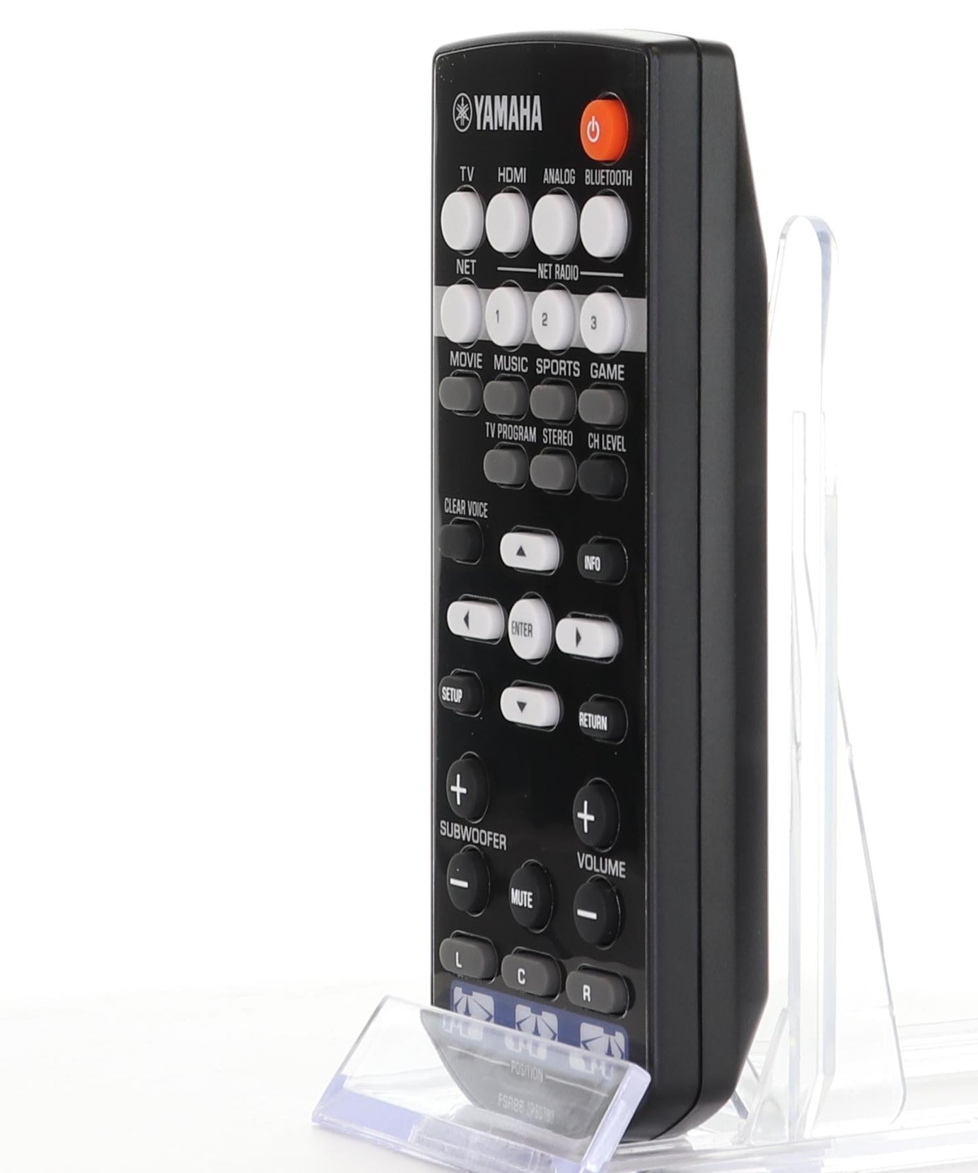 Yamaha FSR86 MusicCast TV Speaker Base Audio Remote Control - ZP807800