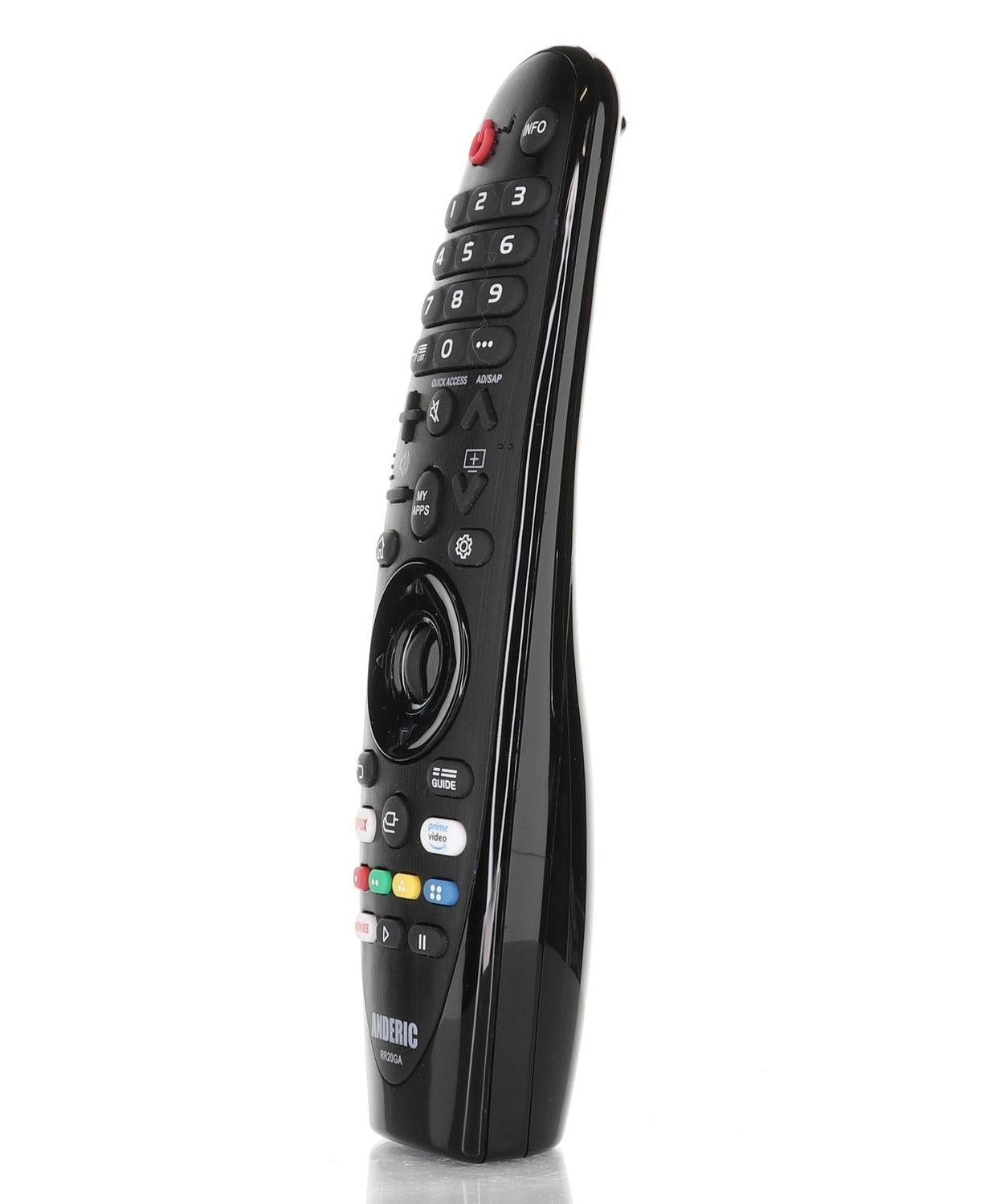 Anderic RR20GA Replacement Magic Remote Control for all LG Smart TVs | No Voice/Mouse Function | AN-MR20GA, AN-MR19BA, AN-MR18BA