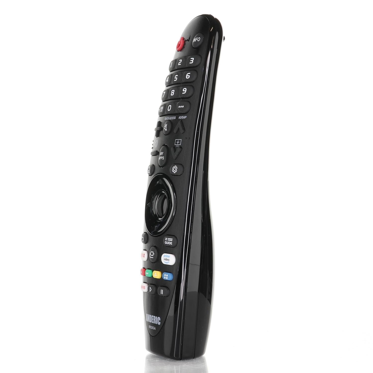 Anderic RR20GA Replacement Magic Remote Control for all LG Smart TVs | No Voice/Mouse Function | AN-MR20GA, AN-MR19BA, AN-MR18BA