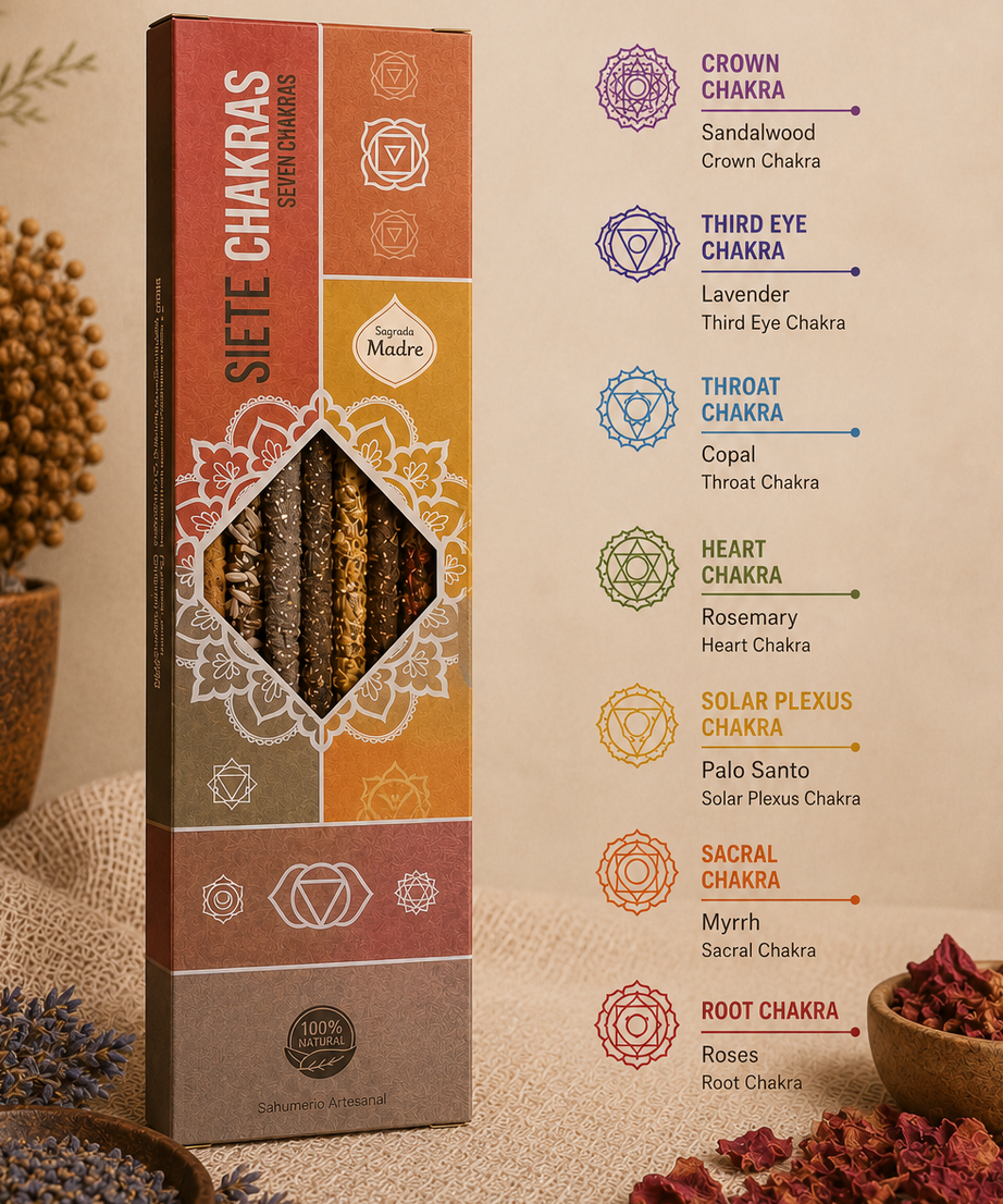 7 Chakra Incense Collection | Variety