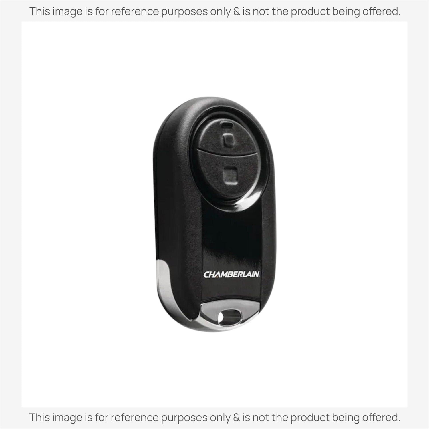 Substitute for Chamberlain MC100C Keychain 2-Button Universal for Learn Key Garage Door Opener Remote Control [375UT-2button]