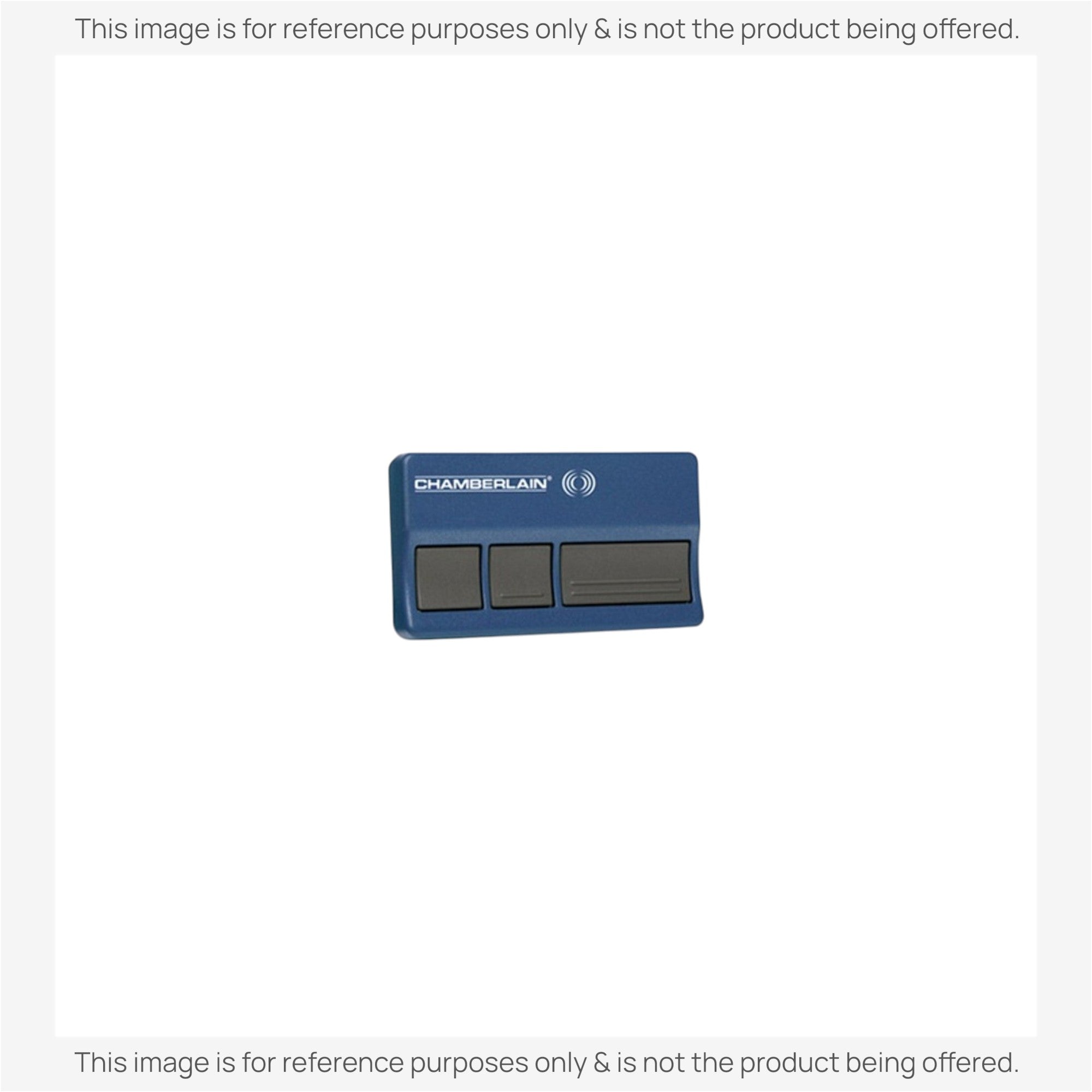 Substitute for Chamberlain 953D/953CD/953T 3-Button 315 MHz Visor Garage Door Opener Remote Control [375UT-3button]