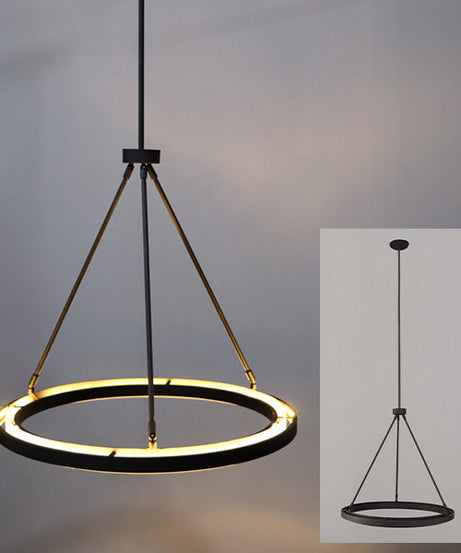 Verstellbarer runder LED-Kronleuchter