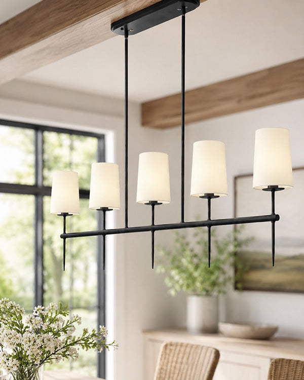 5 Light Linear Chandelier