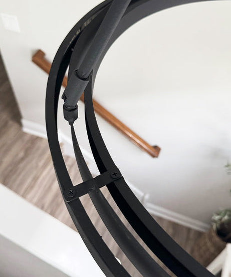 Verstellbarer runder LED-Kronleuchter