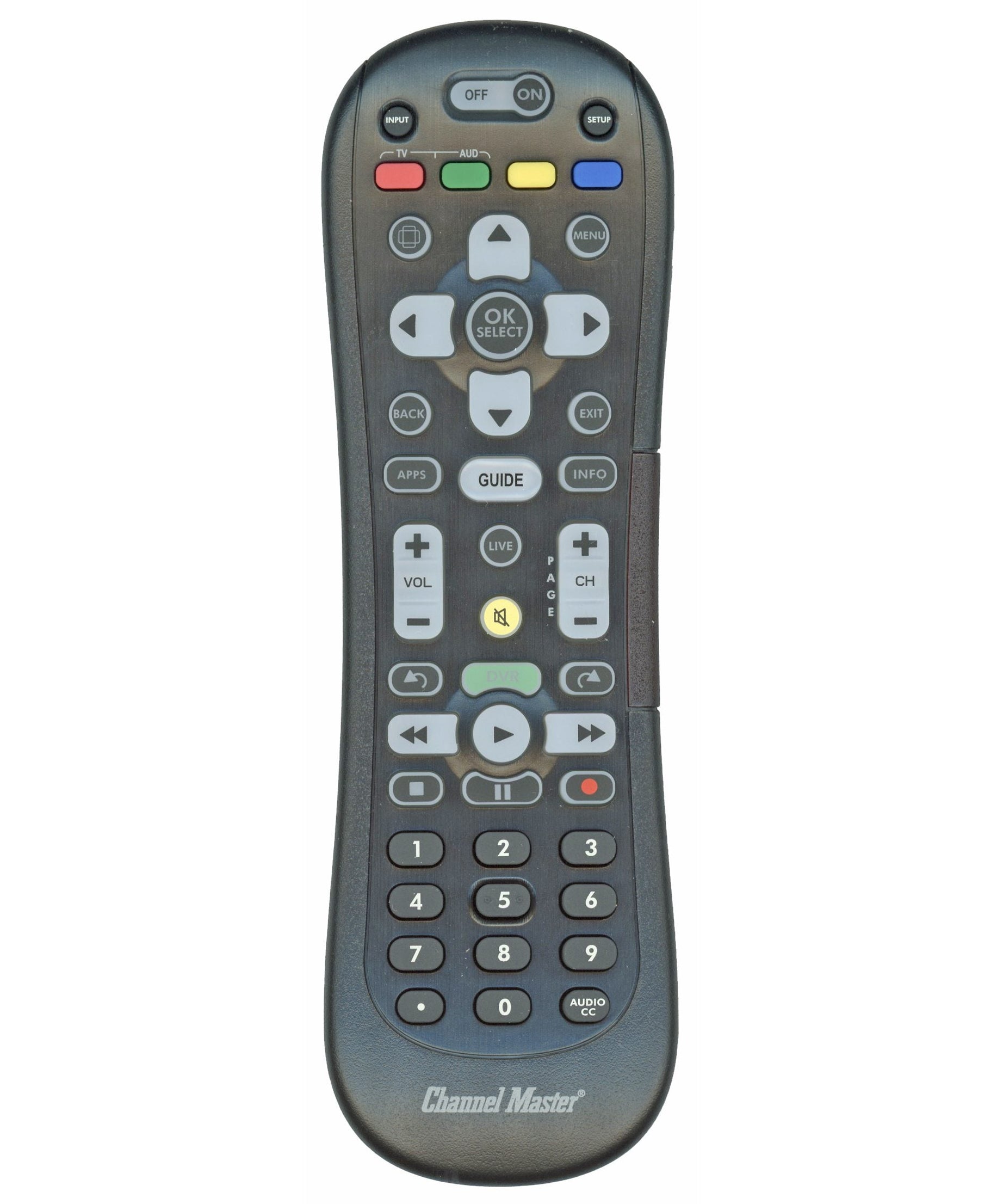 Channel Master CM7500XRC2 Digital TV Tuner Converter Remote Control