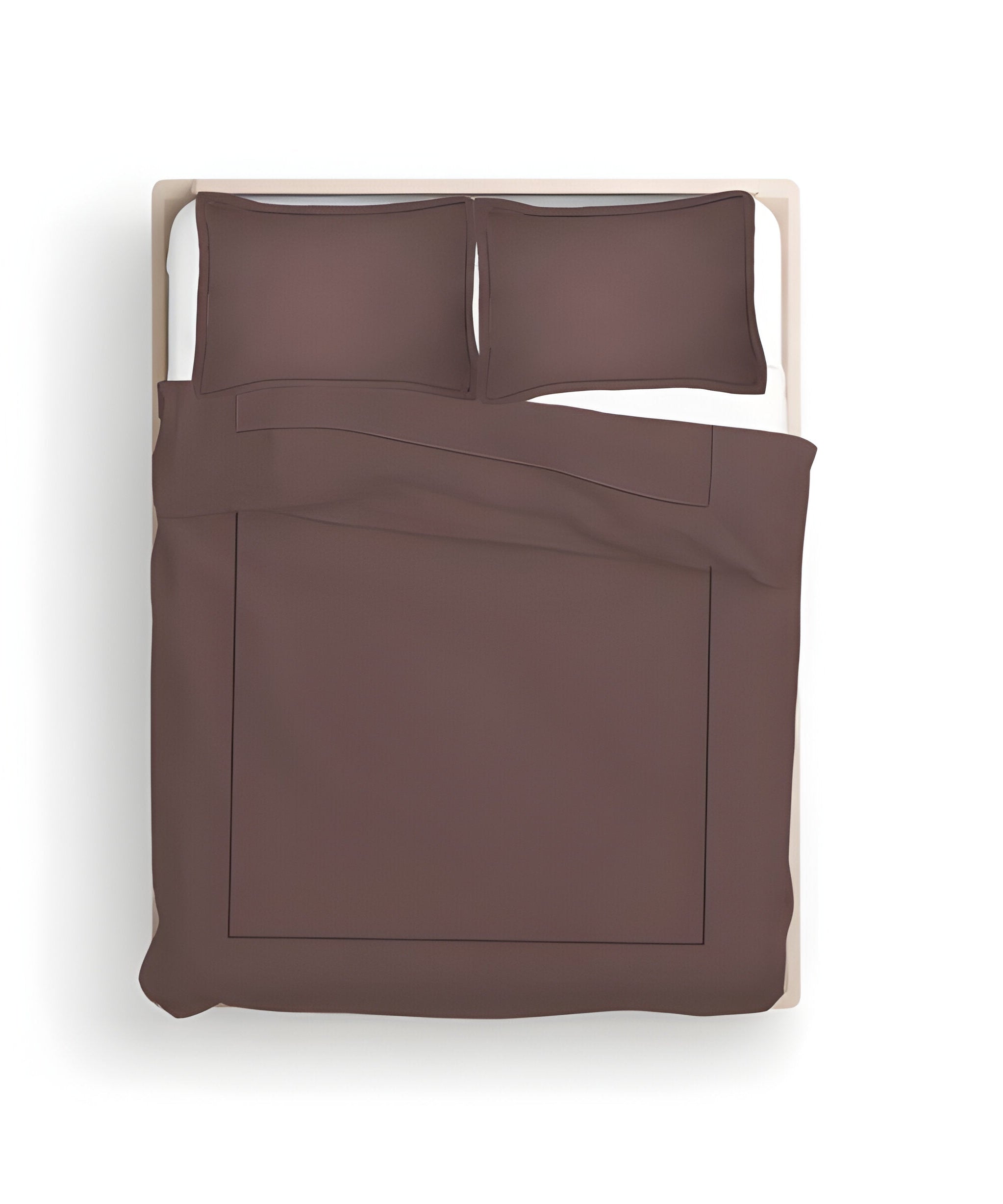 400TC Cotton Luxurious Single Embroidery Sateen Solid Duvet Cover Set