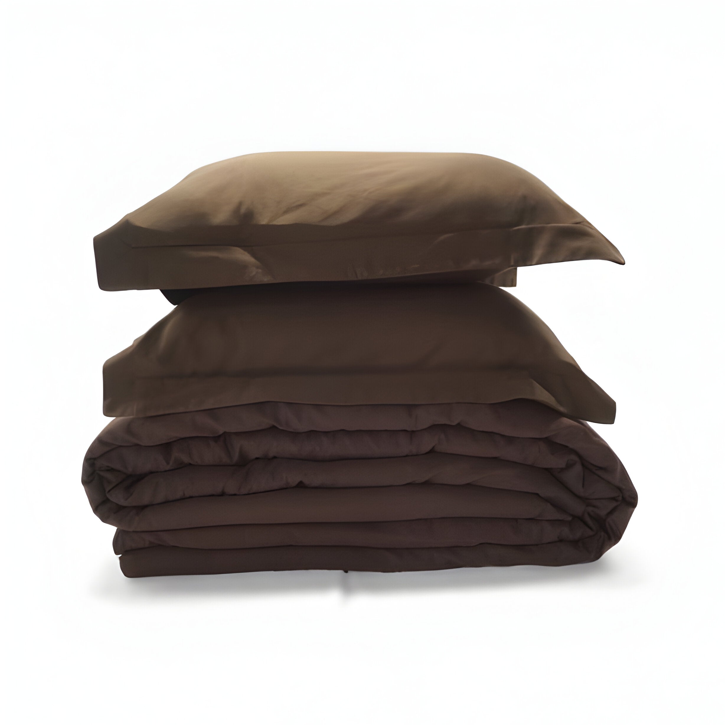 400TC Cotton Sateen Solid Duvet Cover Set