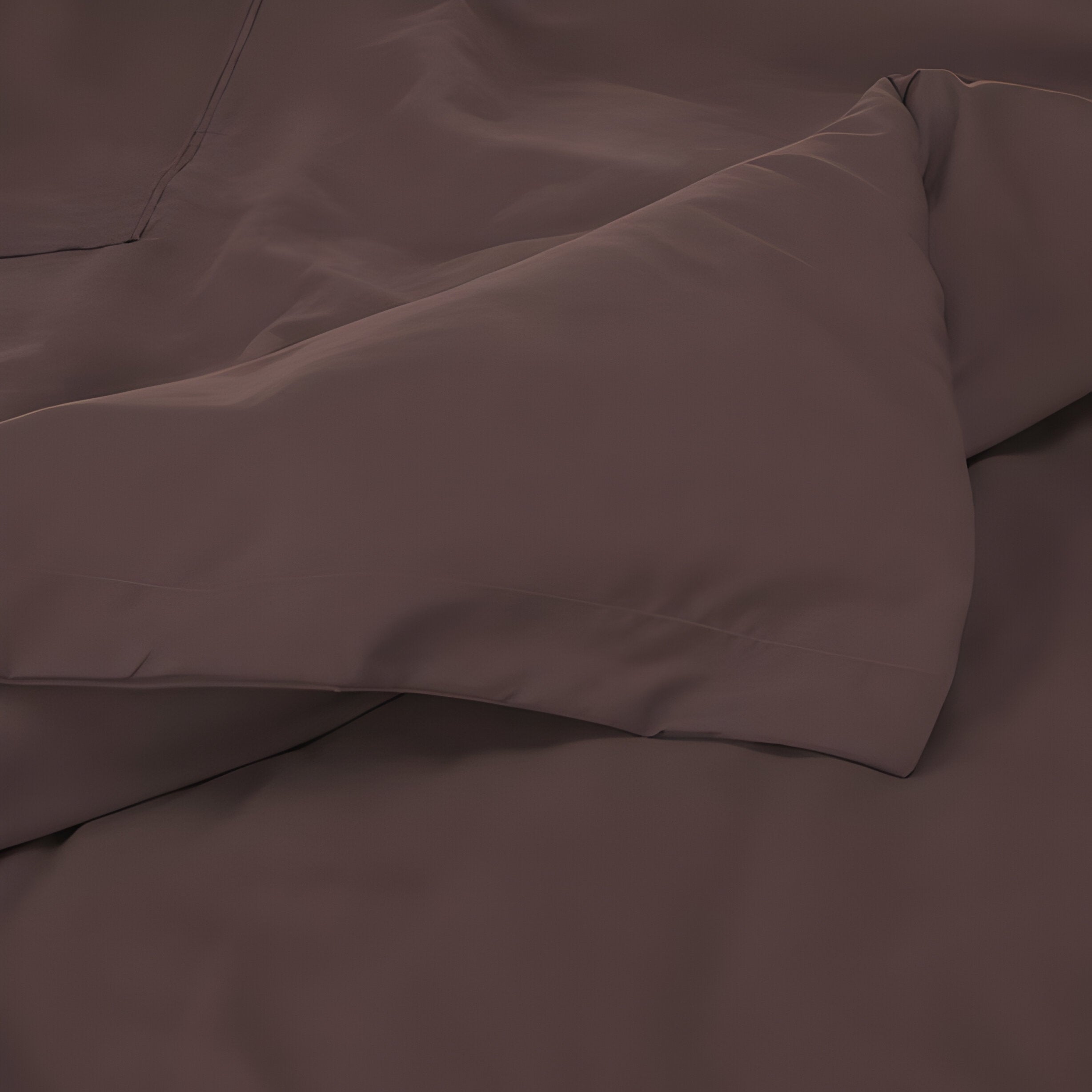 400TC Cotton Luxurious Single Embroidery Sateen Solid Duvet Cover Set