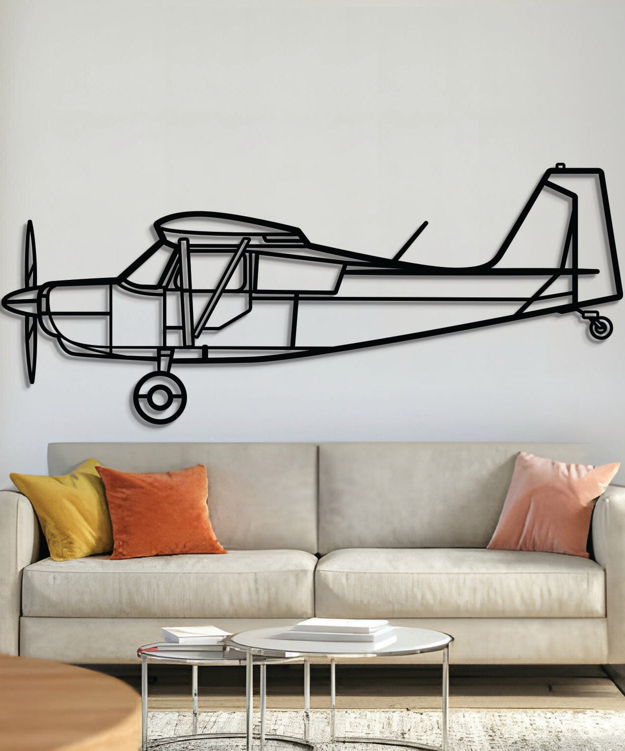 Citabria Explorer Metallflugzeug-Wandkunst – NCP0536