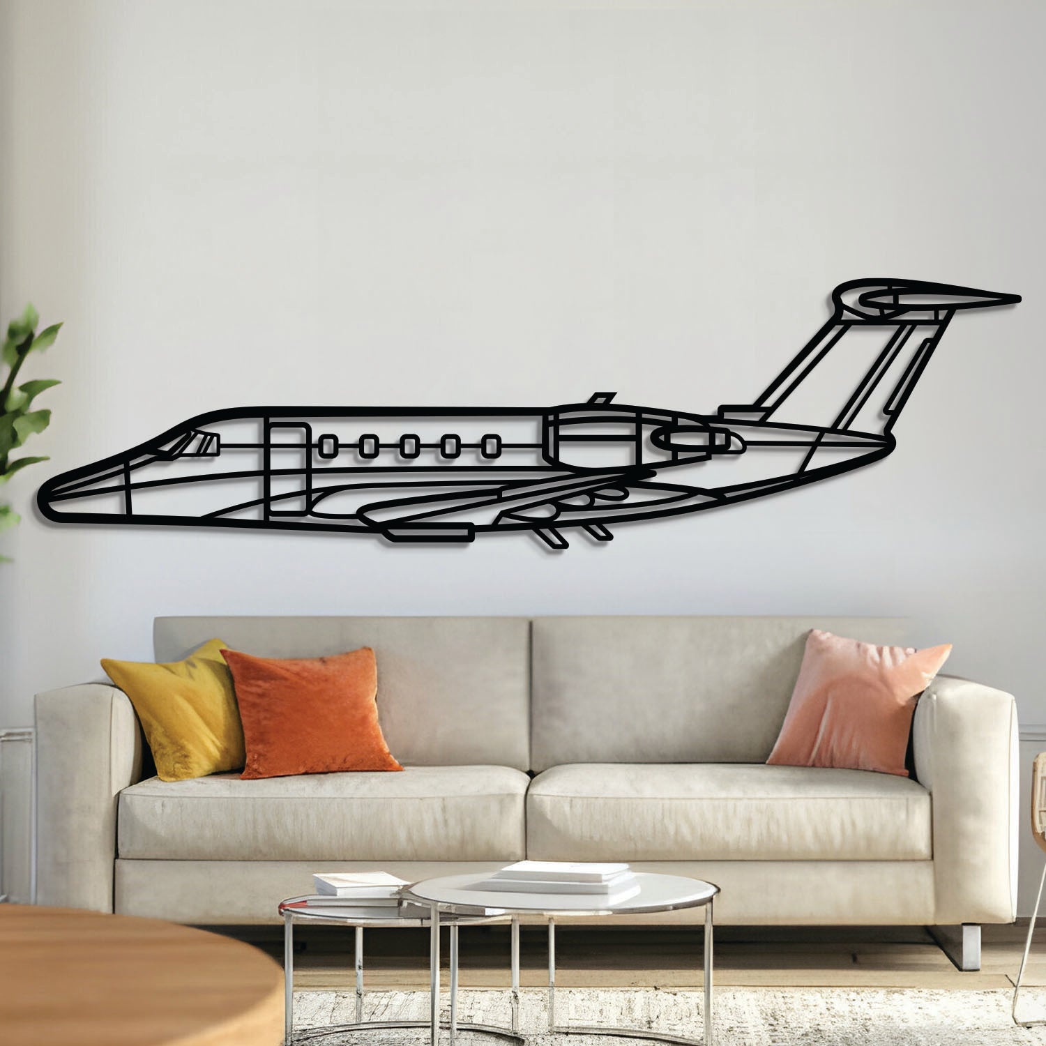 Citation 650 Metal Aircraft Wall Art - NCP0537