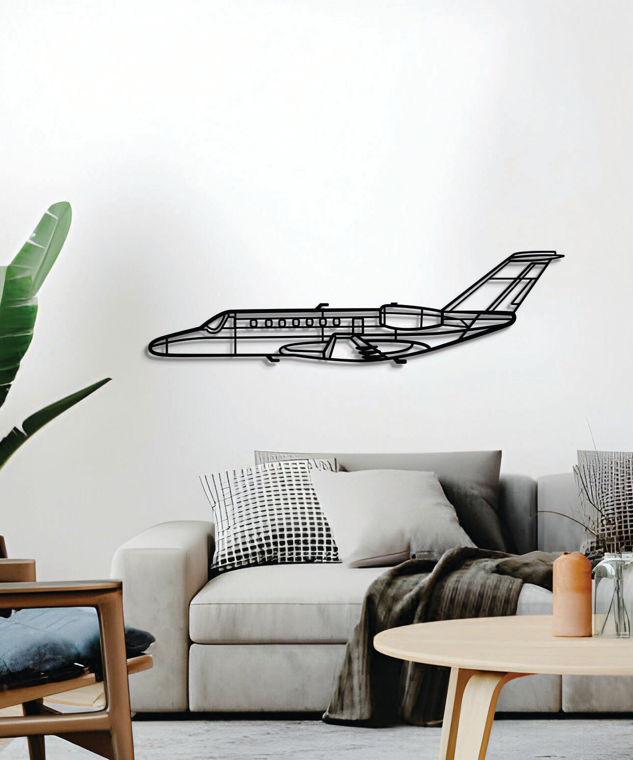 Citation CJ3+ Metall-Wandkunst – NCP0538