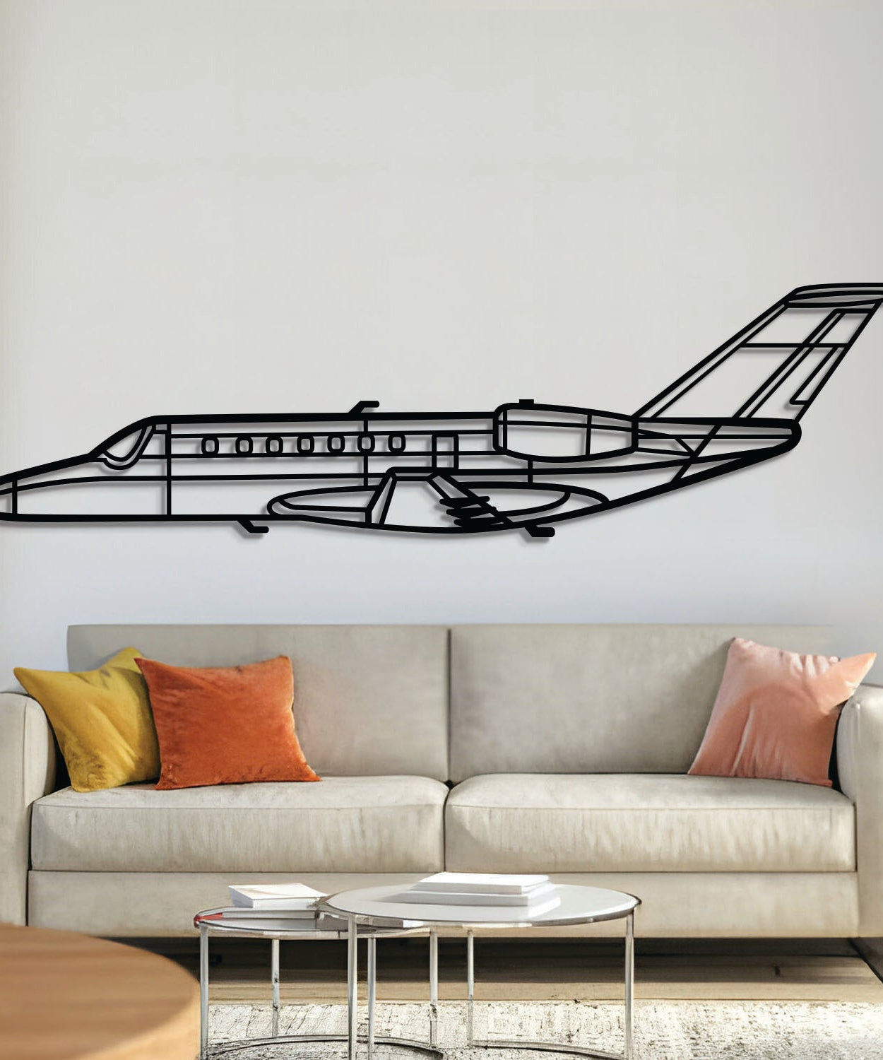 Citation CJ3+ Metall-Wandkunst – NCP0538