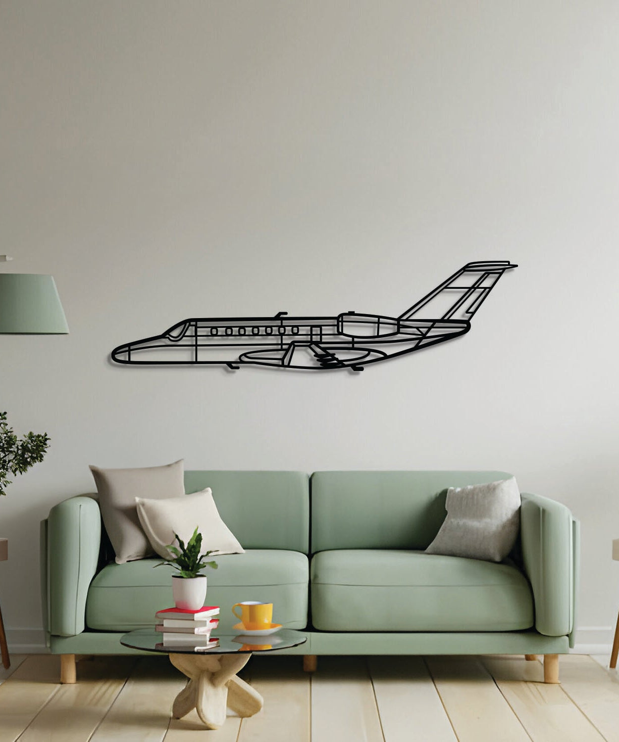 Citation CJ3+ Metall-Wandkunst – NCP0538