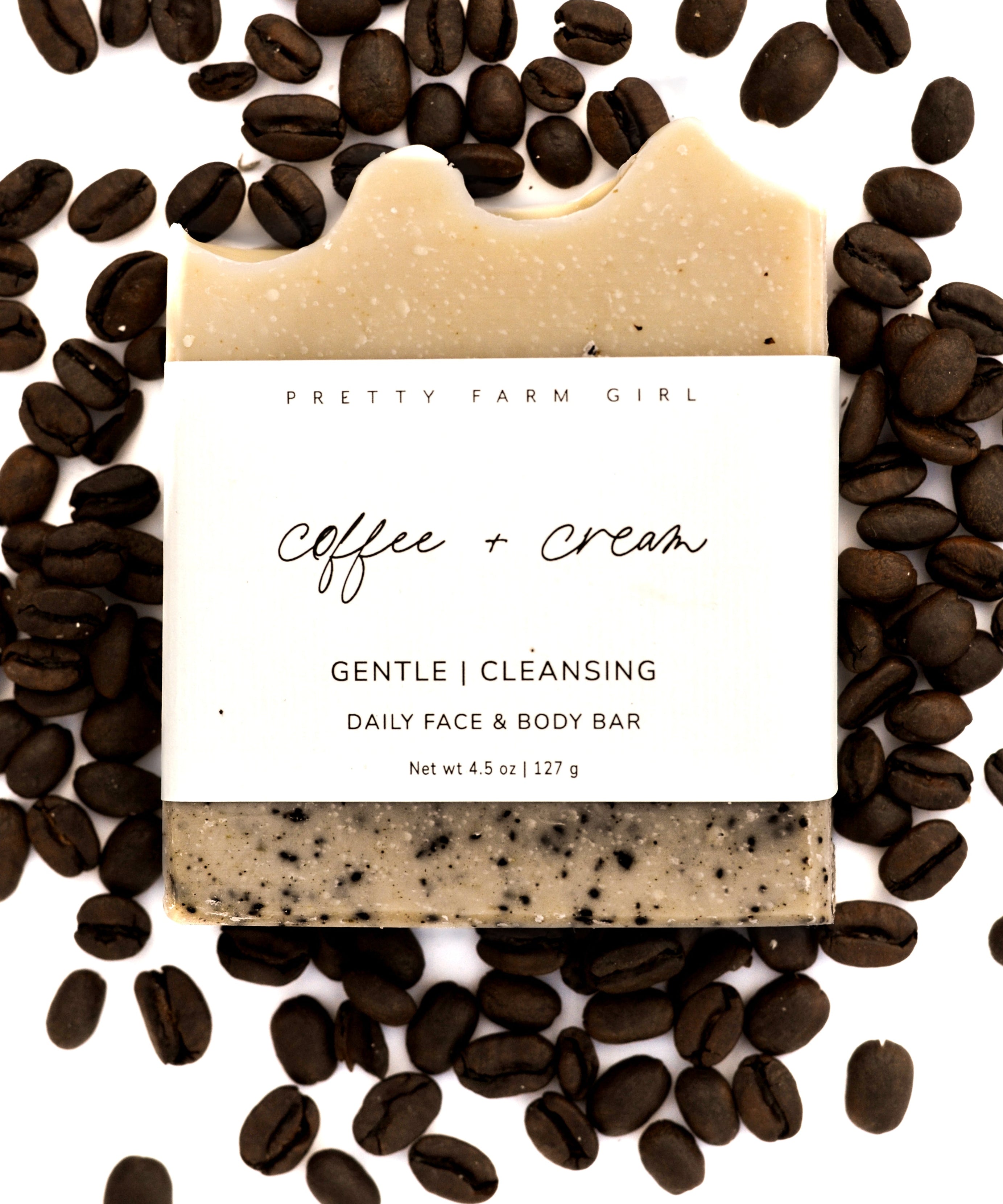 Coffee + Cream Handmade Tallow and Goat Milk Soap Bar