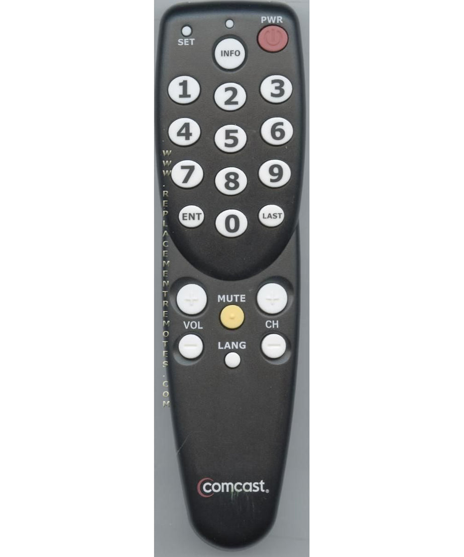 Comcast 3167BC0R Jumbo Digital TV Tuner Converter Remote Control