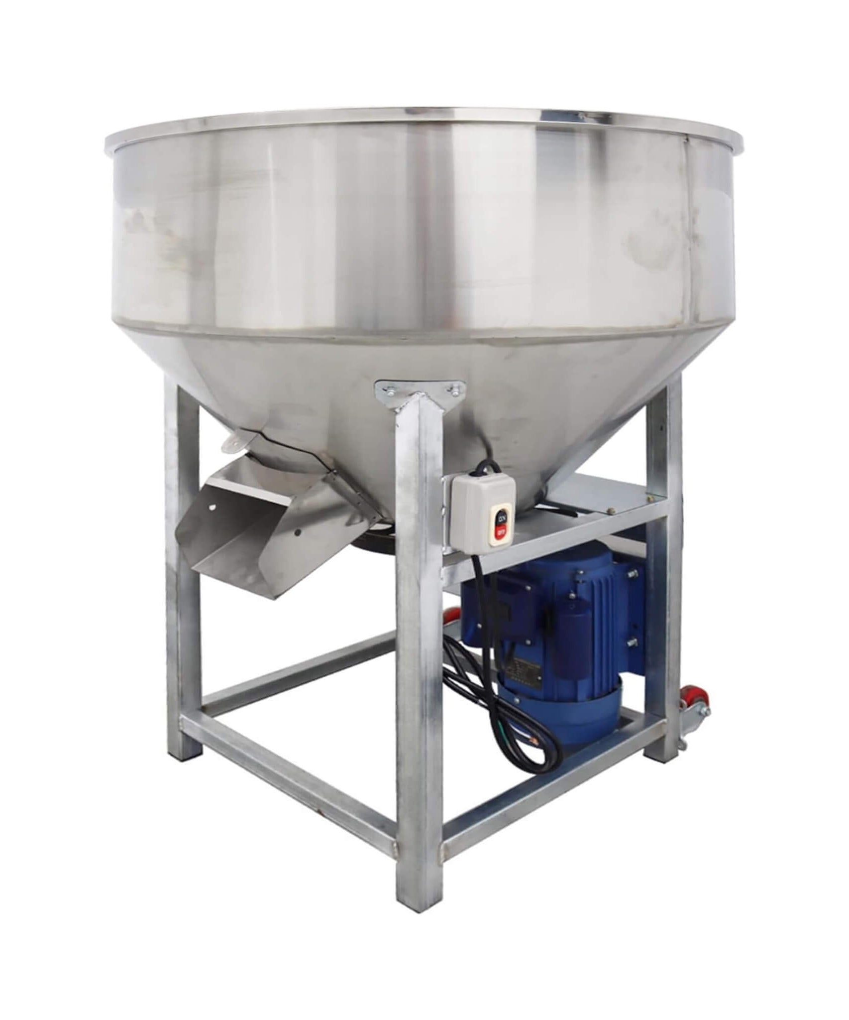 Commercial 110V 4KW Stainless Steel Vertical Feed Mixer Blender [NO PLUG] (SAK40326)
