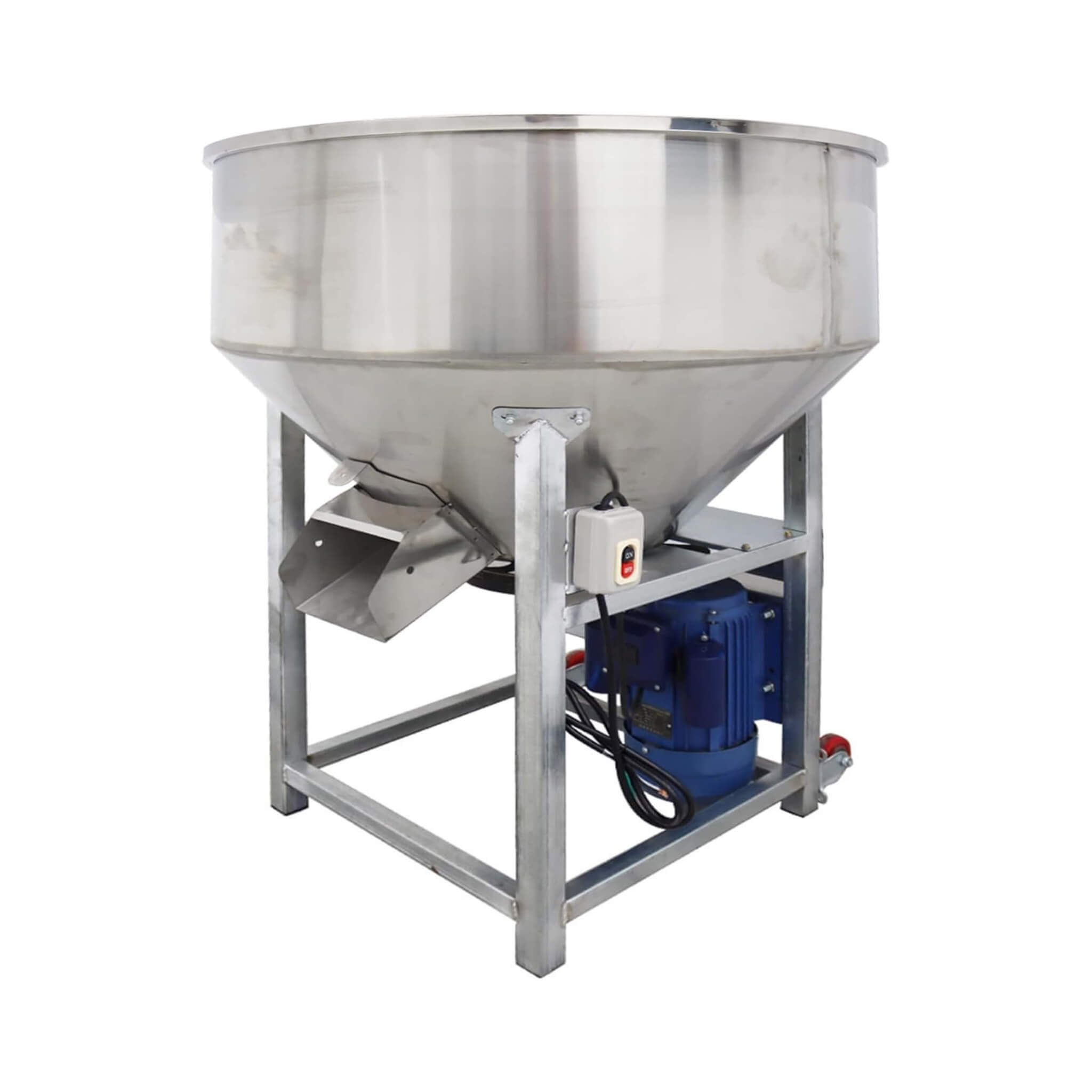 Commercial 110V 4KW Stainless Steel Vertical Feed Mixer Blender [NO PLUG] (SAK40326)